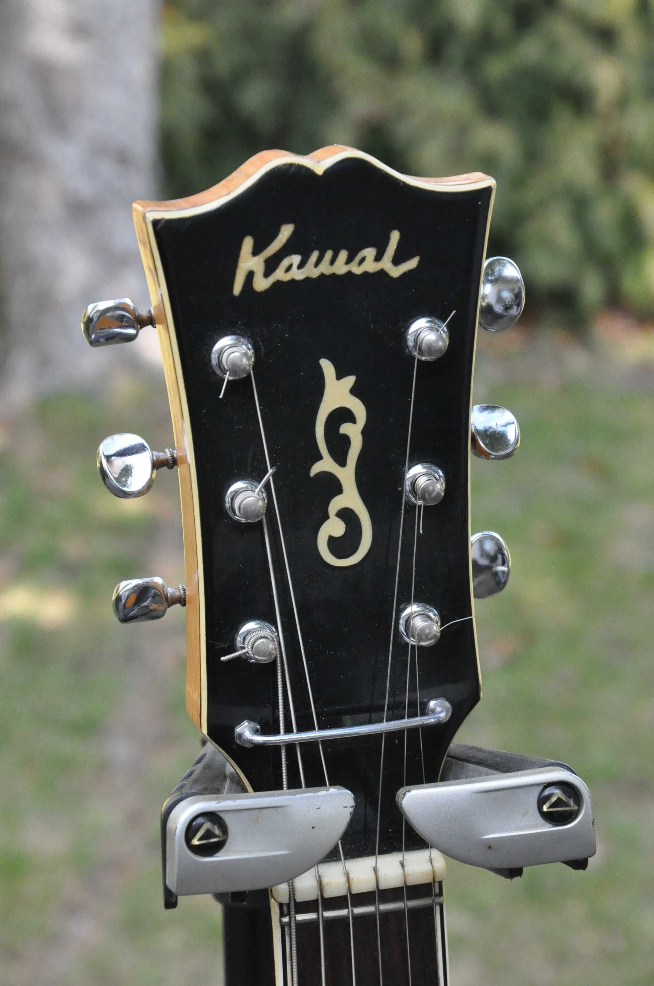 Gitara semi hollow body Kawai.