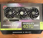 MSI GeForce RTX 4070 Super 12G Gaming X Slim