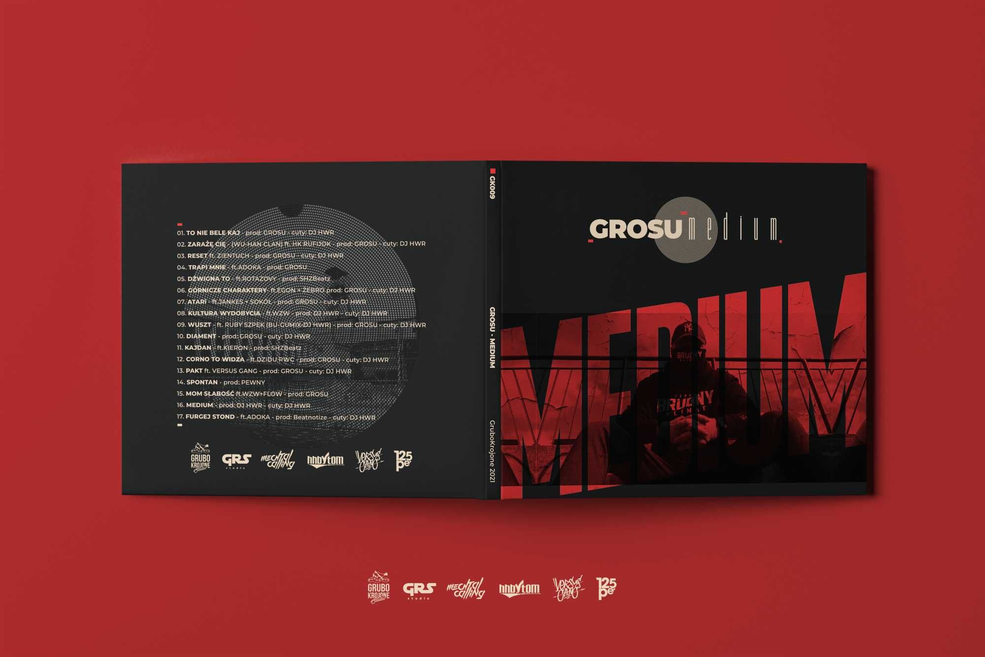 Płyta CD GROSU - Medium (Śląski RAP)