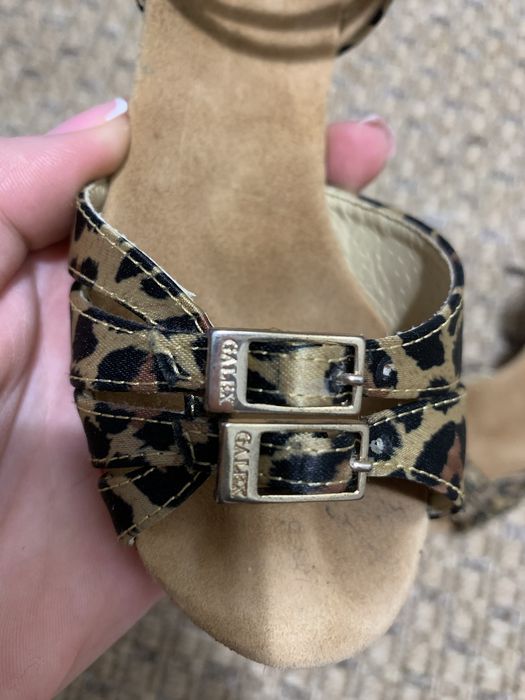 Дитячі туфлі для танців Galex 17.0, танцювальні туфлі.