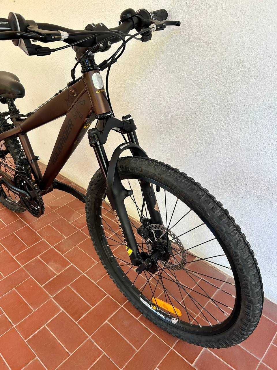 Rockrider 24" MTB – bicicleta juvenil (alumínio, travões de disco)