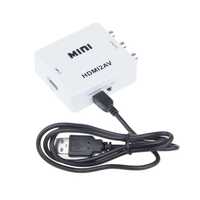 Adaptador | Conversor HDMI para RCA | HDMI-AV (Digital/Analógico)
