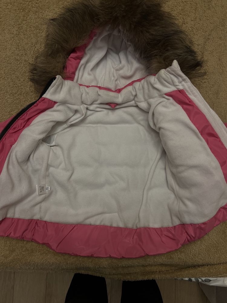Куртка+напівкомбінезон для дівчинки 104 см