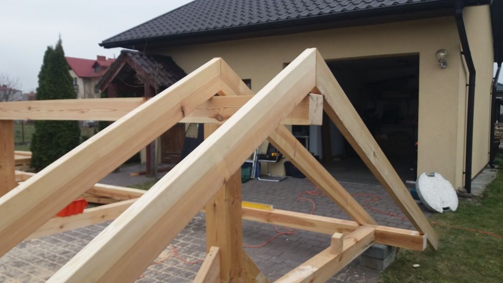 Konstrukcje Drewniane Szkieletowe Dow.wymiar do samodzielnego montażu