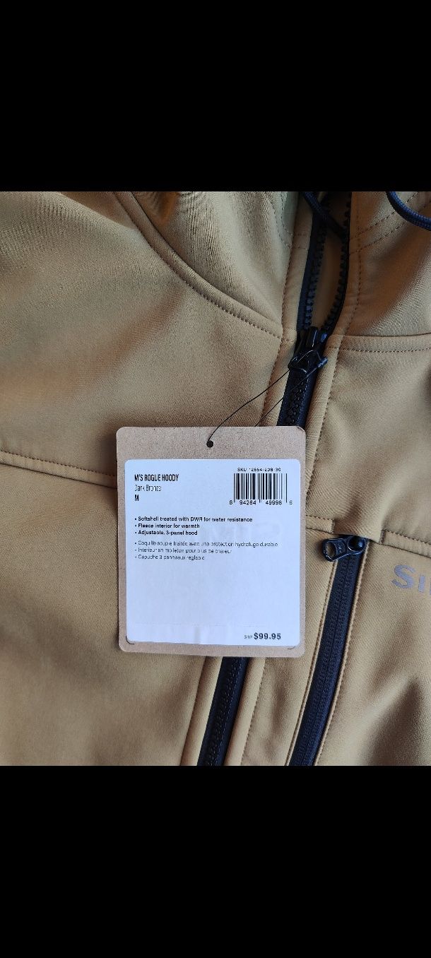 Куртка Simms rogue hoody фліска Сіммс Симмс