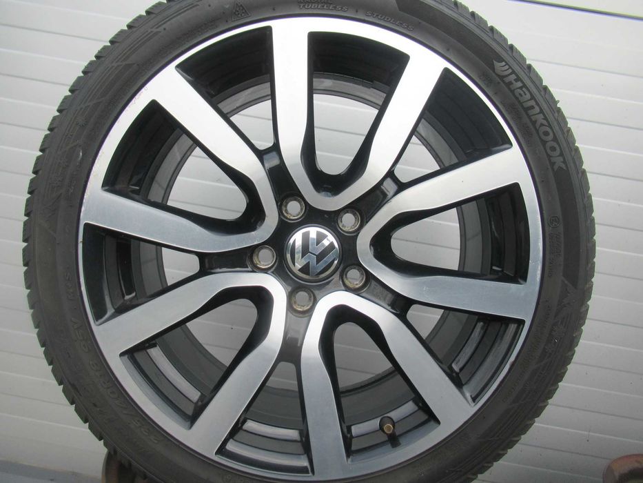 ALU+Opony zima R18 Golf 5,6,7, Passat,Jetta,Caddy,A3,Octavia,Leon 5739
