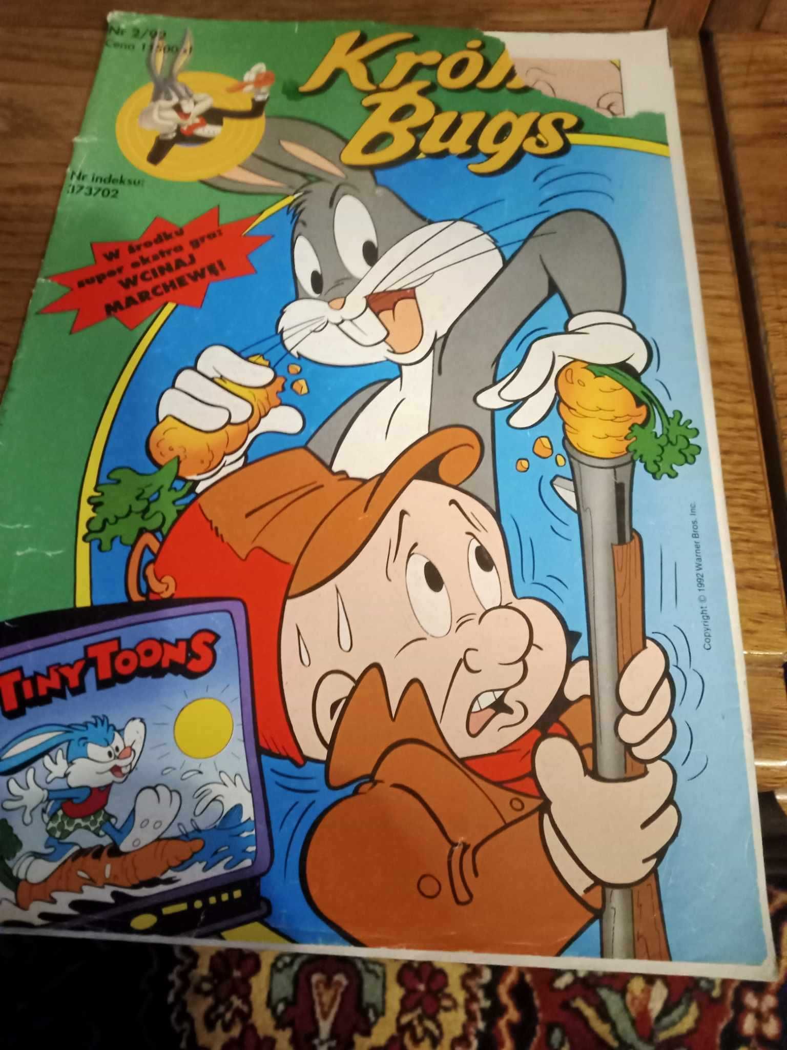 Komiks Królik Bugs od 1992 roku.