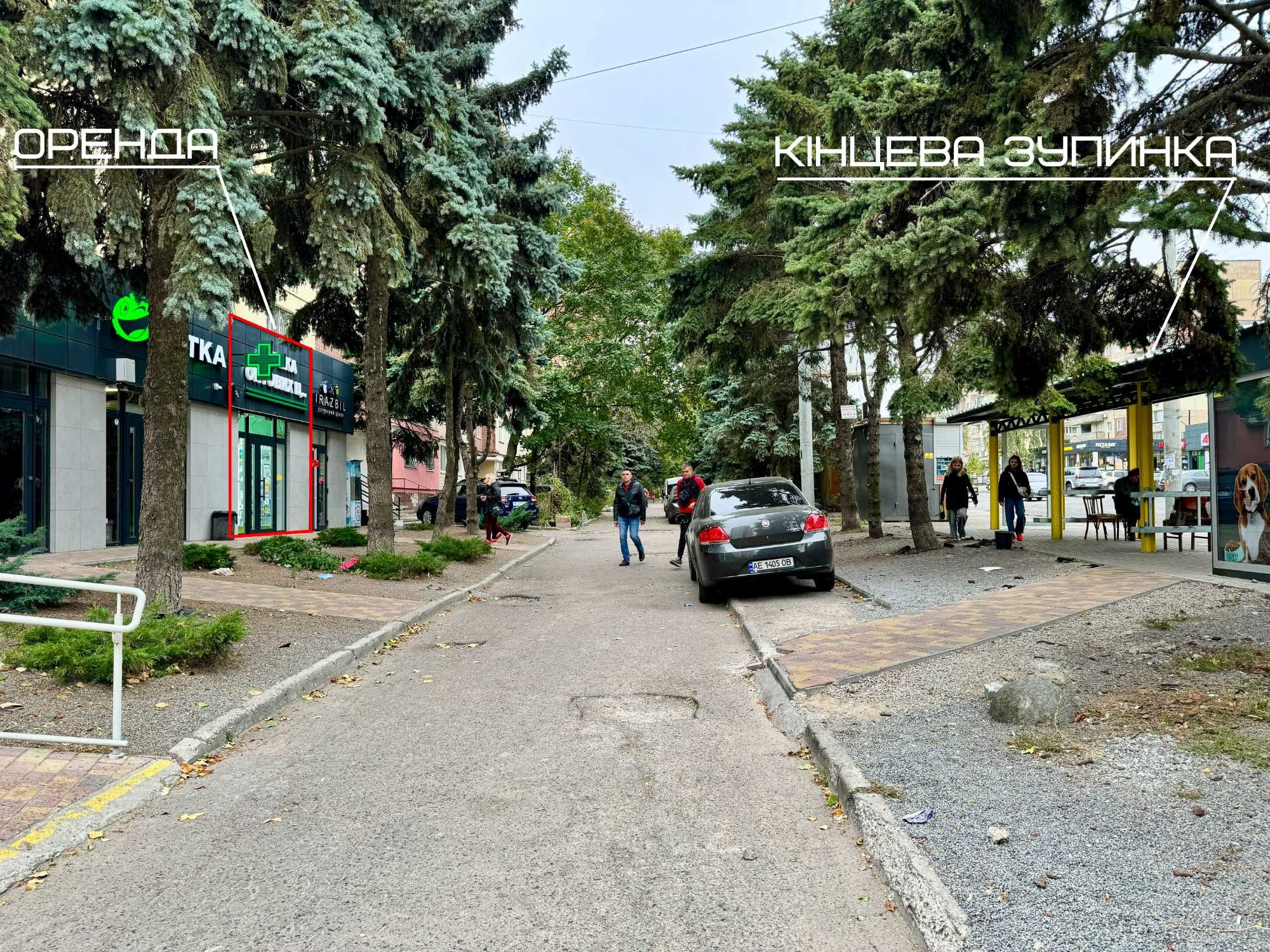 Оренда магазину 60 м2 - м. Дніпро, бул. Слави 45