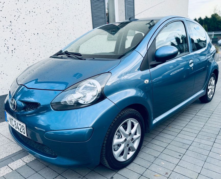 Toyota Aygo Piękna Toyota aygo# benzyna#klima#alufelgi !!