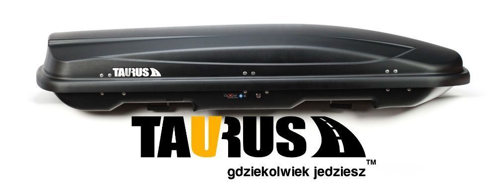 Box dachowy Taurus Xtreme 400 L czarny mat 195x78x34 Wysyłka gratis