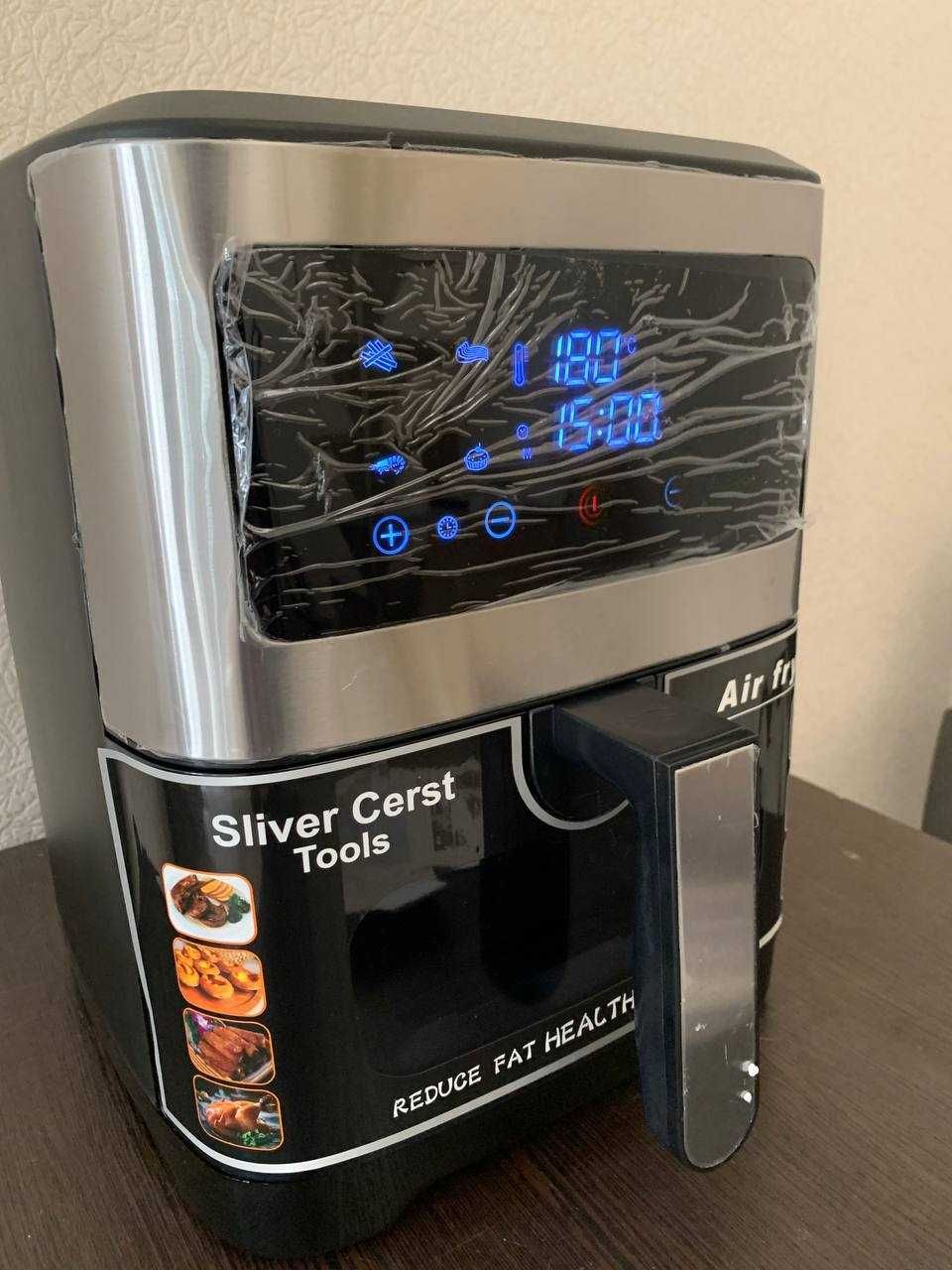 Фритюрниця Silver Crest на 8.8 л. Аерофритюрниця безмасляна Аерогриль