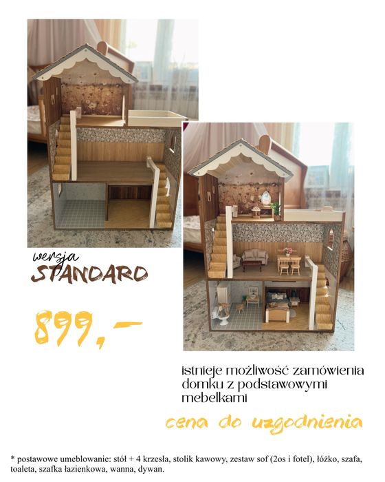 Domek dla myszek lub laleczek