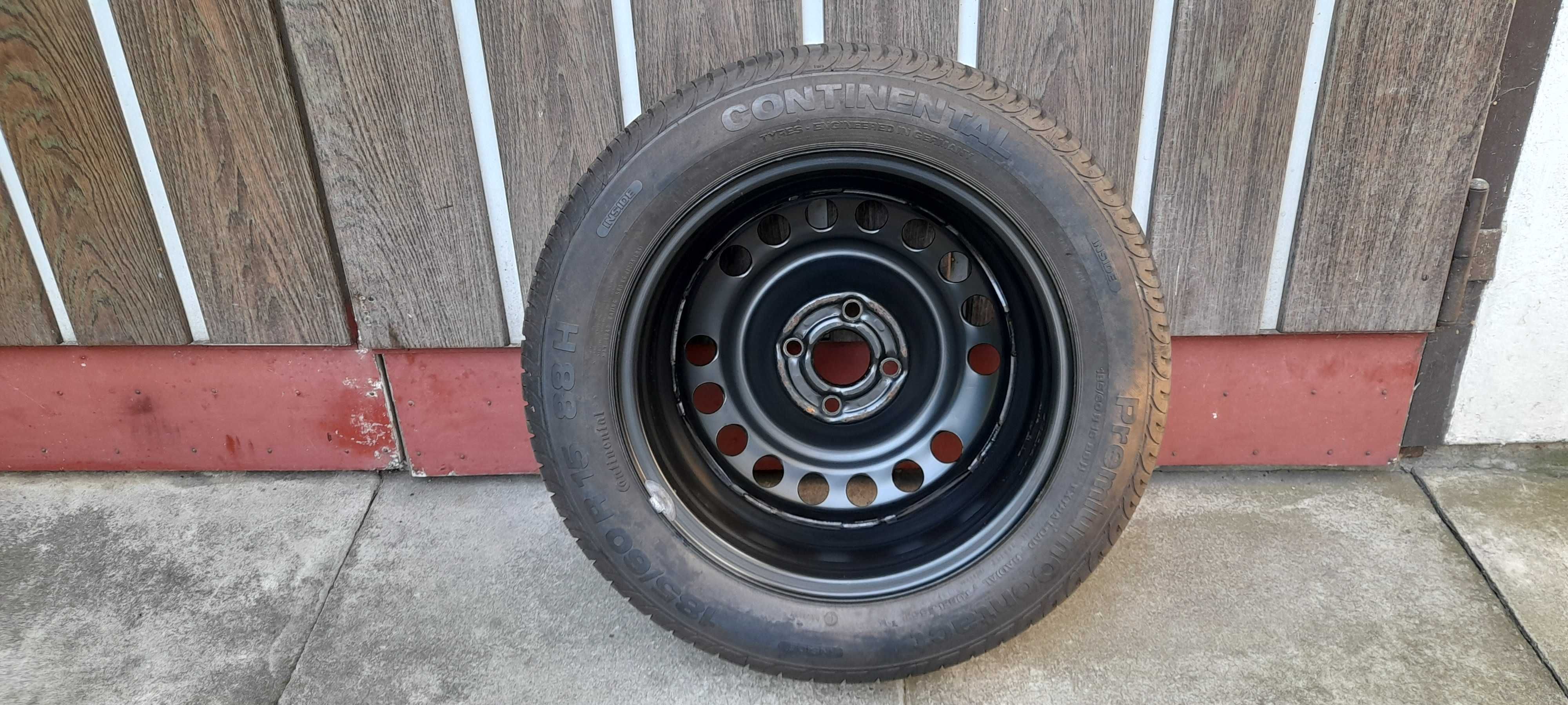 Felga stalowa zapas  Opel 15"  4x100 ET43