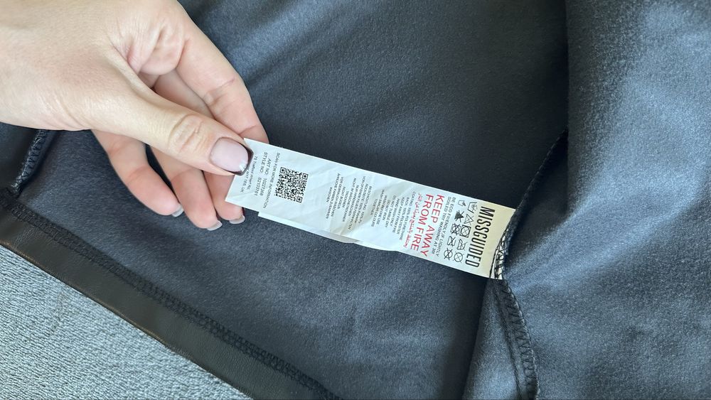 Спідниця юбка  зі штучної шкіри, під шкіру розмір XL-XXL 50-52 розмір