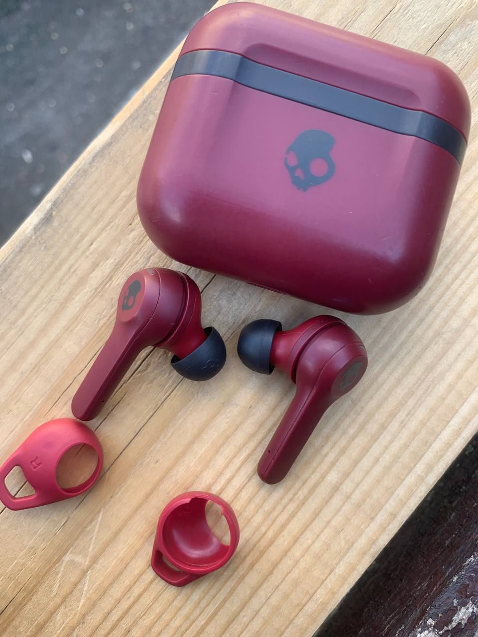 Наушники SkullCandy Indy Evo True Wireless Deep Red