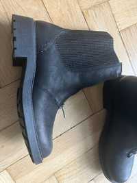 Botki buty Clarks skóra r.38