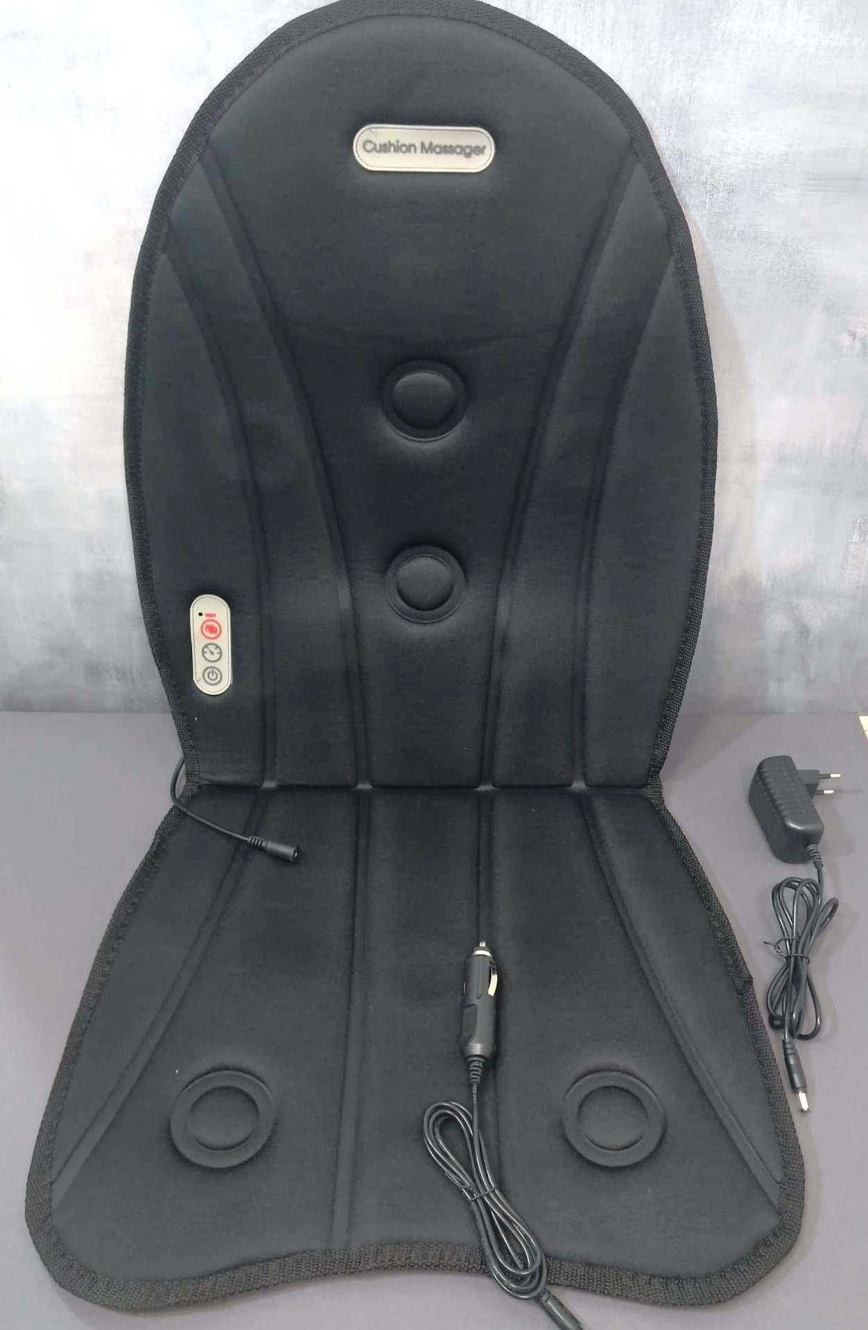 Массажная накидка-подогрев на сиденье кресло Massage JB-100D 220/12V