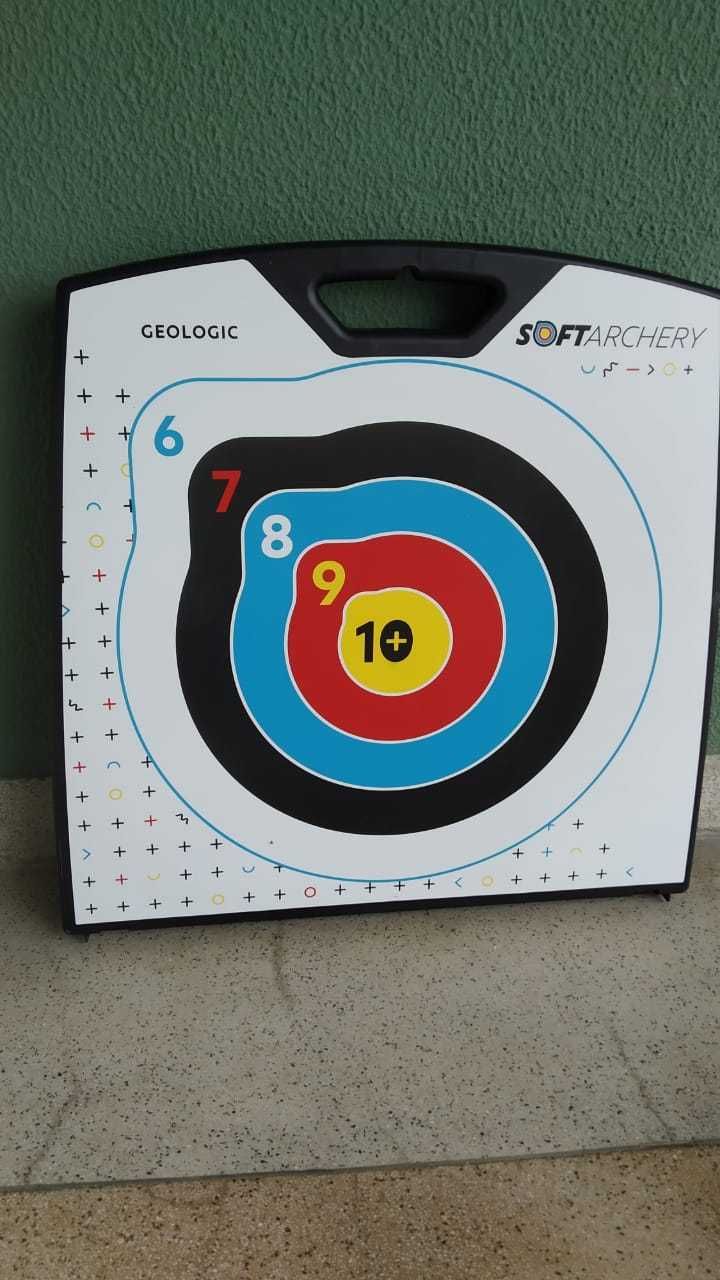 Arco e 4 Flexas de Ventosa + Alvo