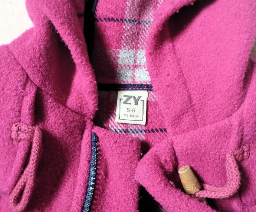 Casaco Inverno Menina 4-5 Anos Canadiana Quente