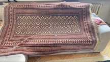 stary dywan perski afgan antyk bukhara kaszmir jedwab wełna vintage