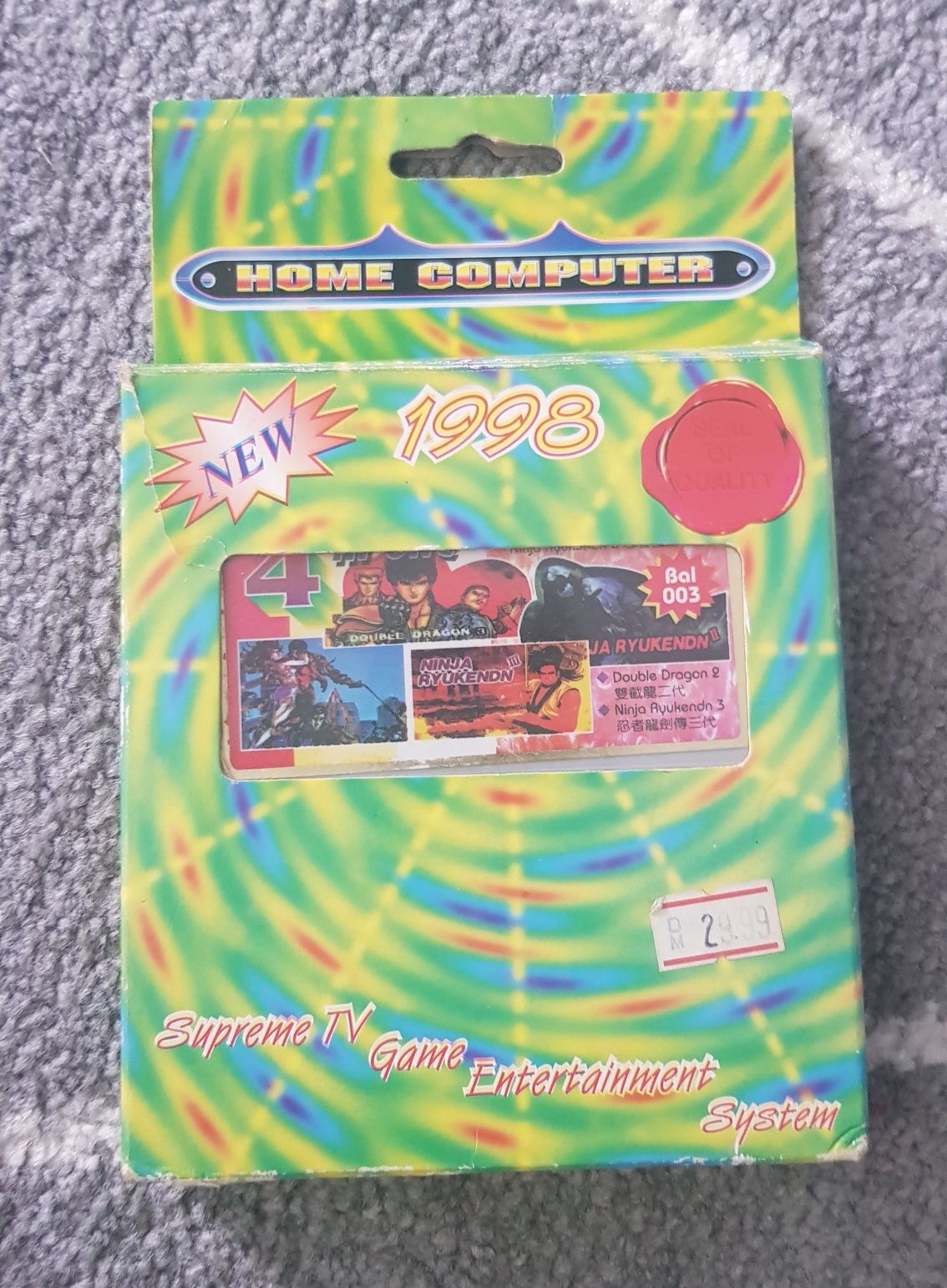 NES 4in1 - Ninja Ryukendn 2&3 oraz Double Dragon 2&3