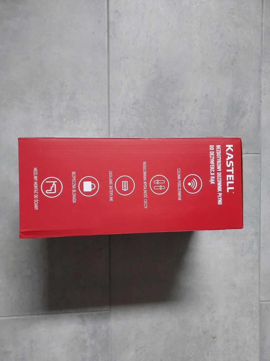 KASTELL Automatyczny bezdotykowy dozownik płynu do dezynfekcji 1200 ml