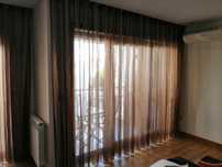 Cortinas inteiras onduladas