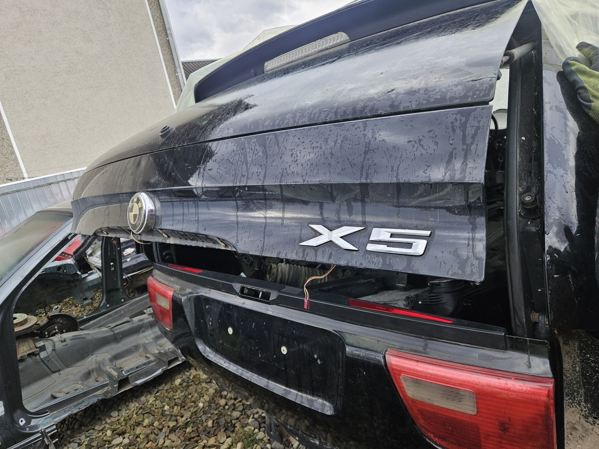 Кришка багажника Скло БМВ Х5 Е53 BMW X5 E53 Ляда Кляпа Дверка Дверь