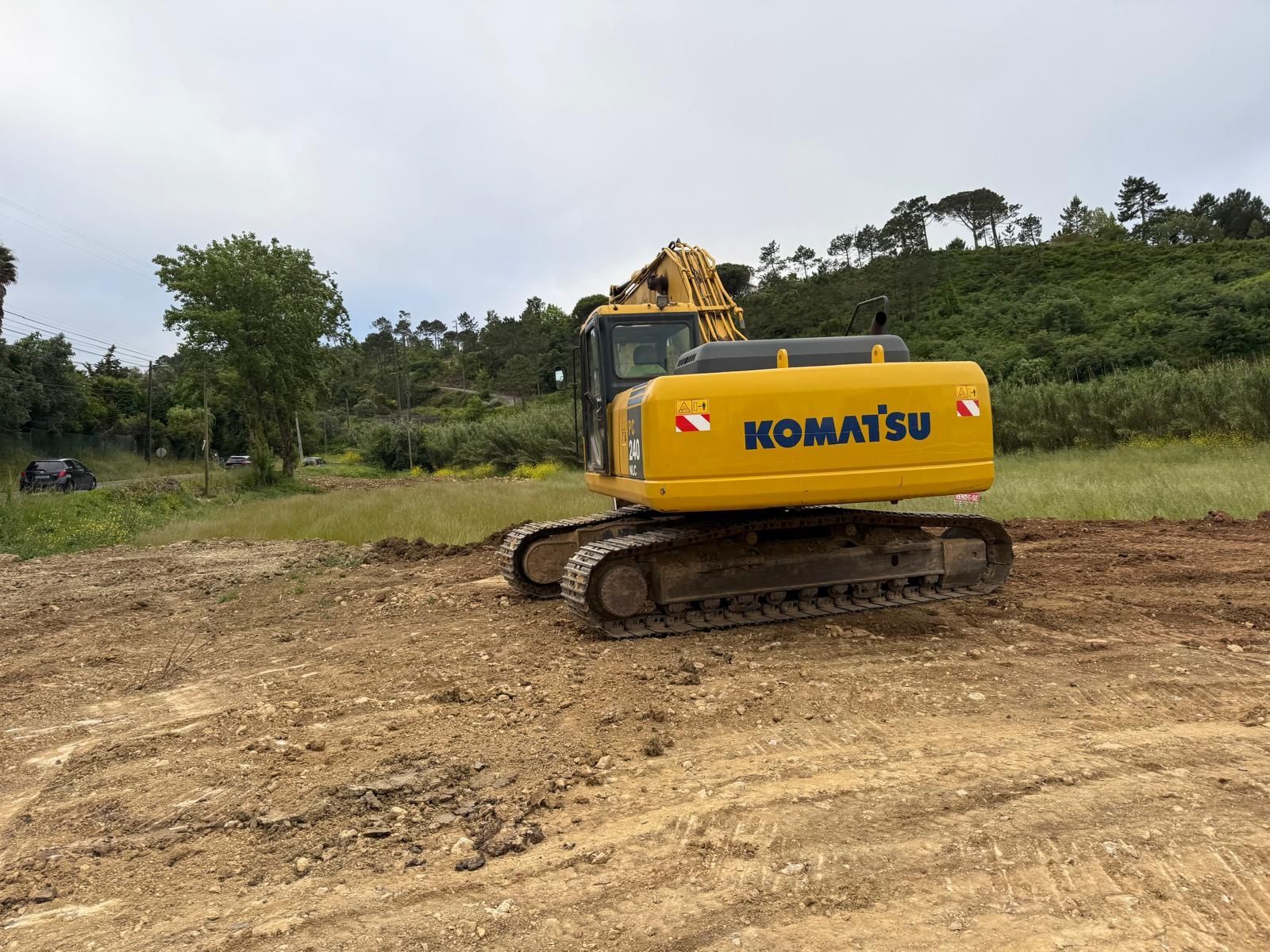 Cofragens e terraplanagens