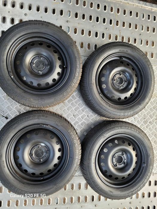 Zima Semperit Speed-Grip 2 175/65 R15 z felgami 4x100