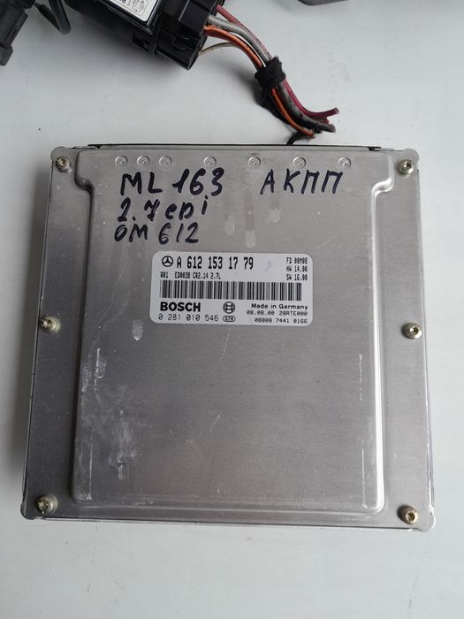 Комплект ЕБУ Mercedes ML 163 2.7 CDI АКПП