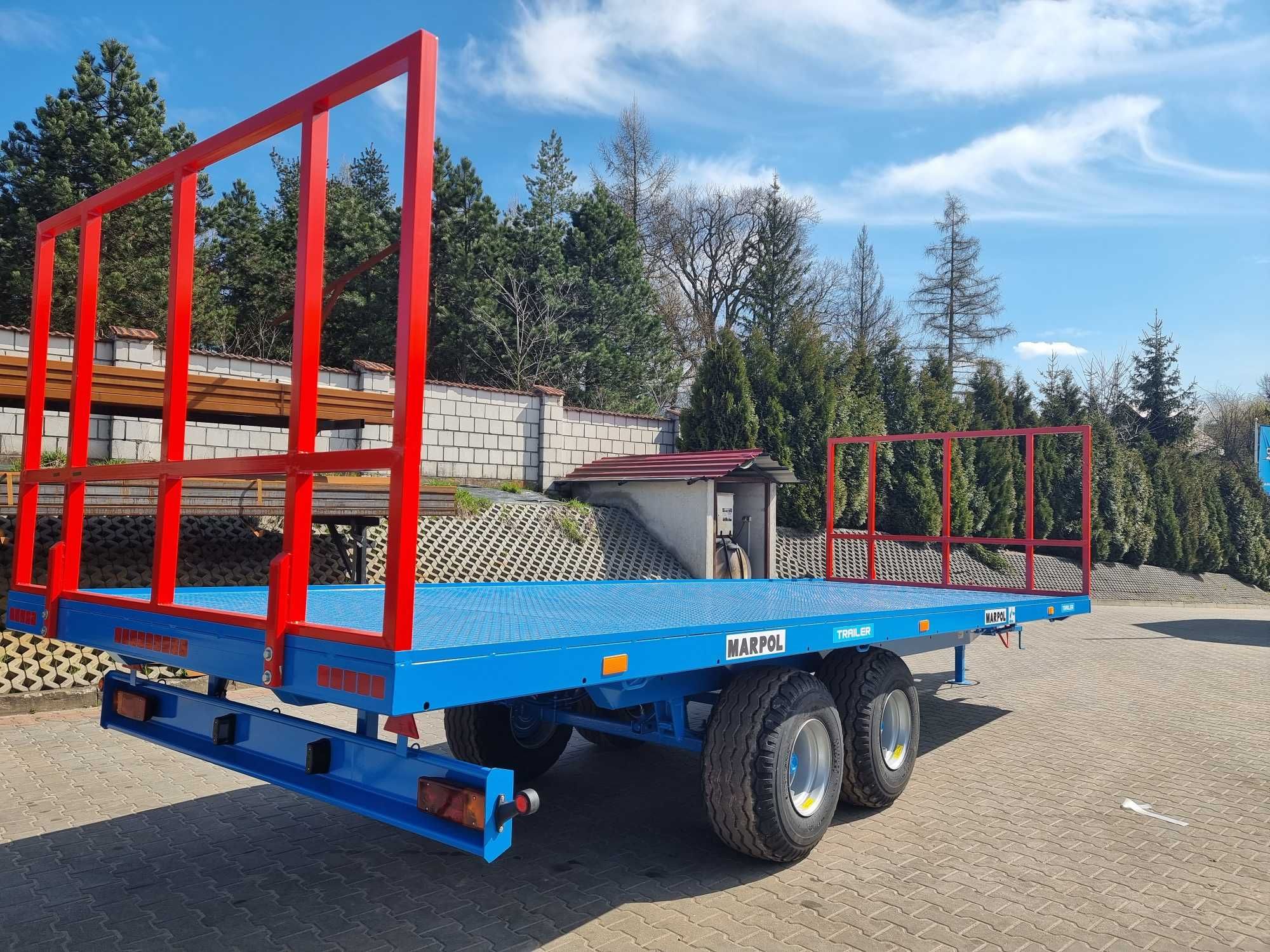 MARPOL -TRAILER Platforma tandem 8  ton