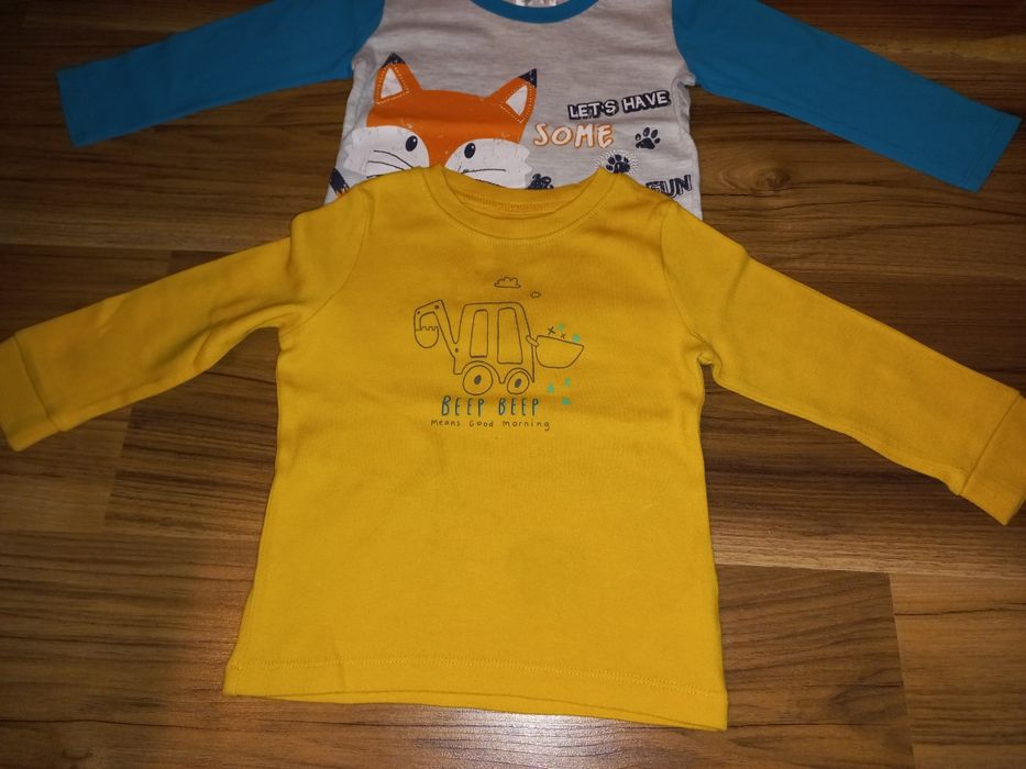 Bluzka na długi rękaw 80