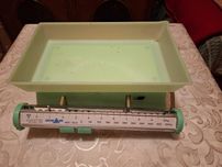 Waga WD-10A Lubelskie Fabryki Wag 10,5kg – 1985, oryginalne opakowanie