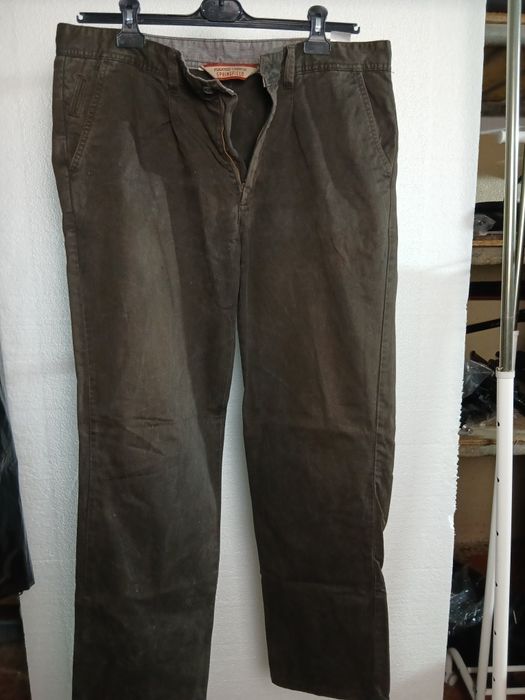 Calças homem SPRINGFIELD verde escuro 48