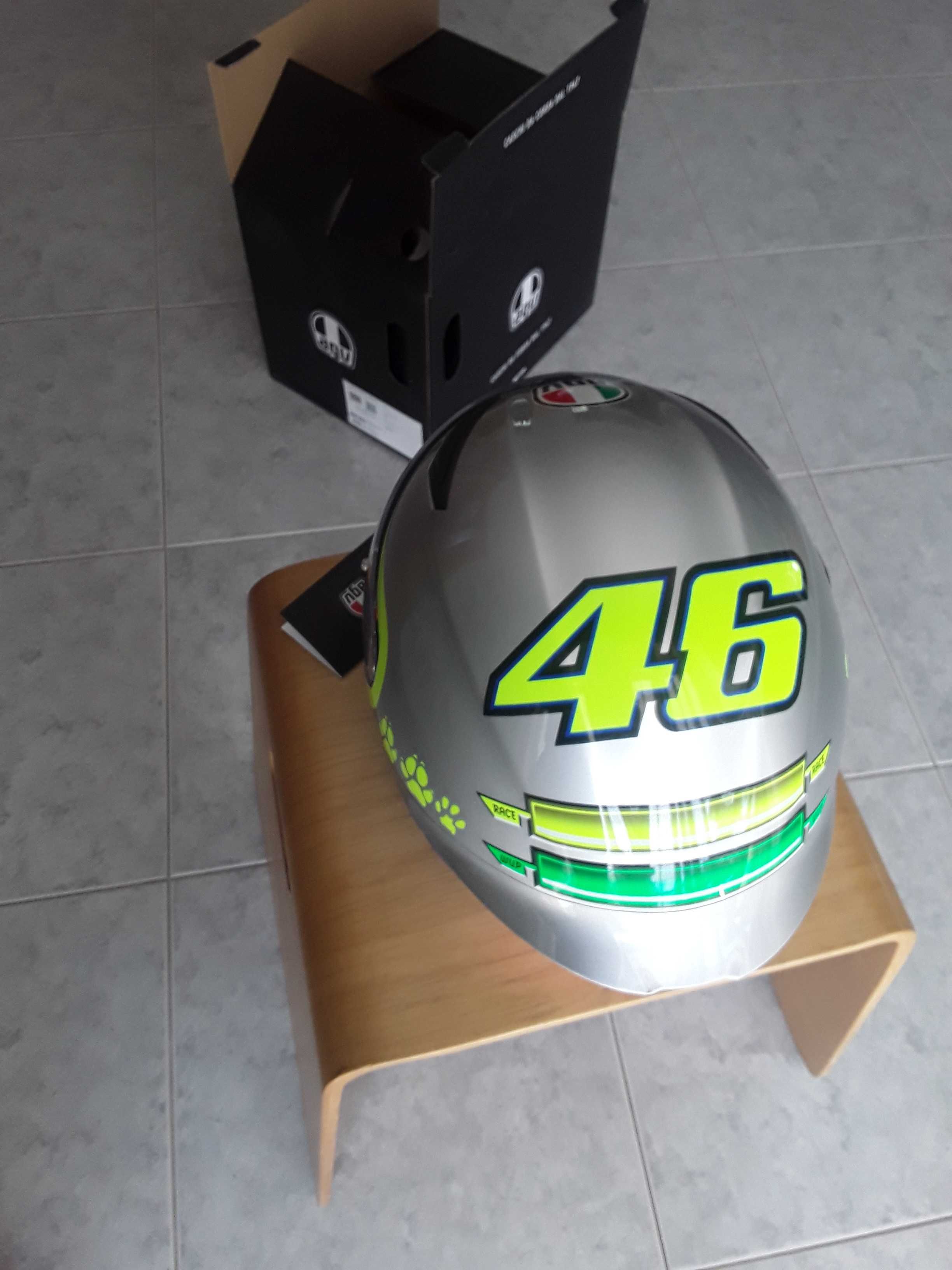 Capacete agv Rossi 46 (novo)