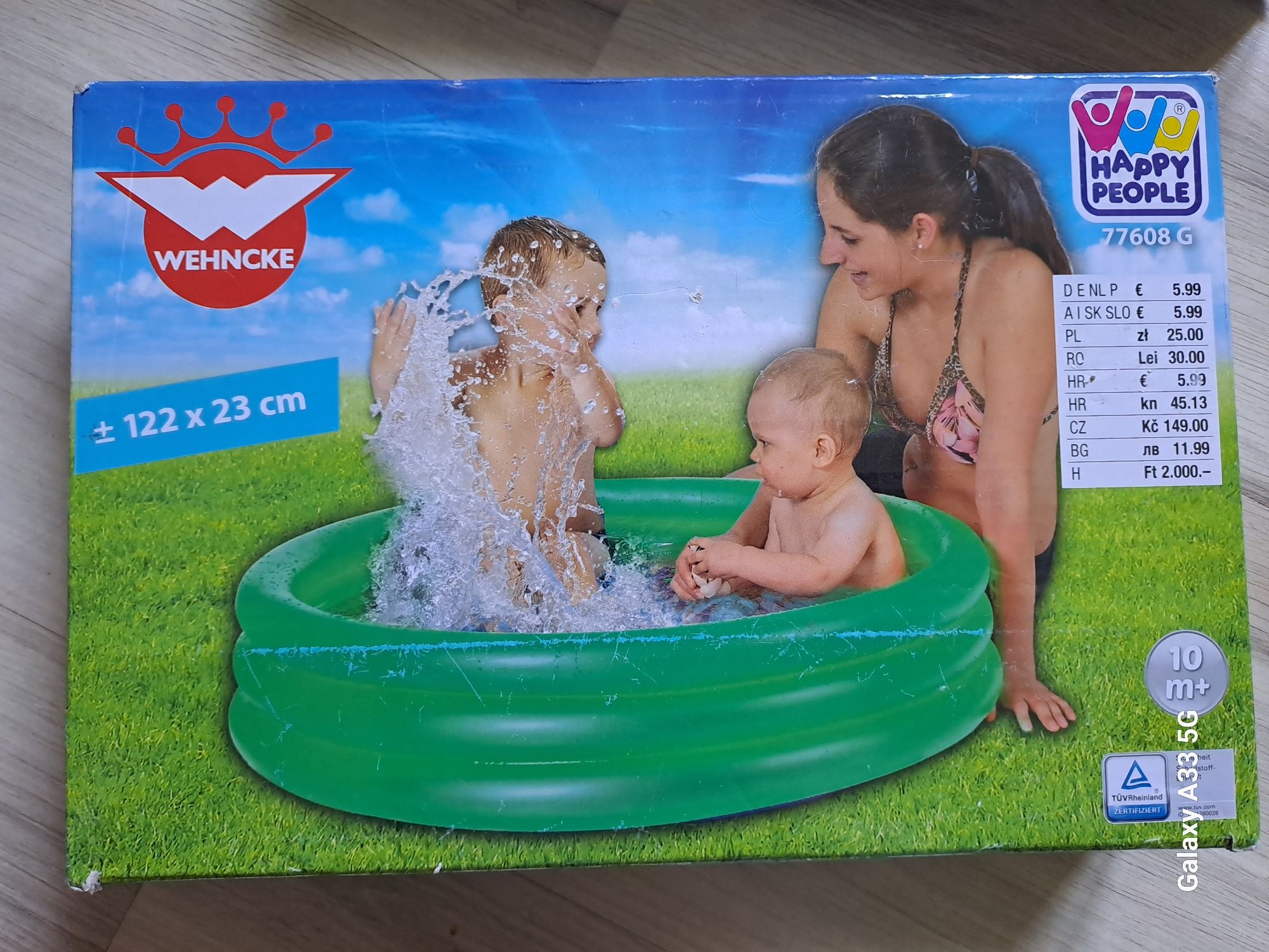 Basen dla dzieci nowy