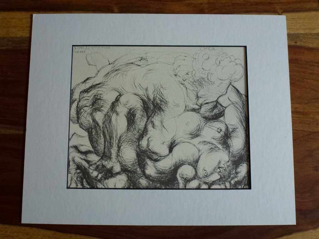 Pablo PICASSO - VOLLARD SUITE #182 - 1956 r.!