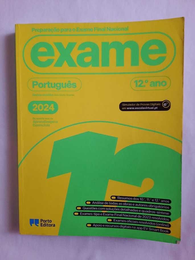 Livro de Preparação para Exame Nacional - Português 12º ano