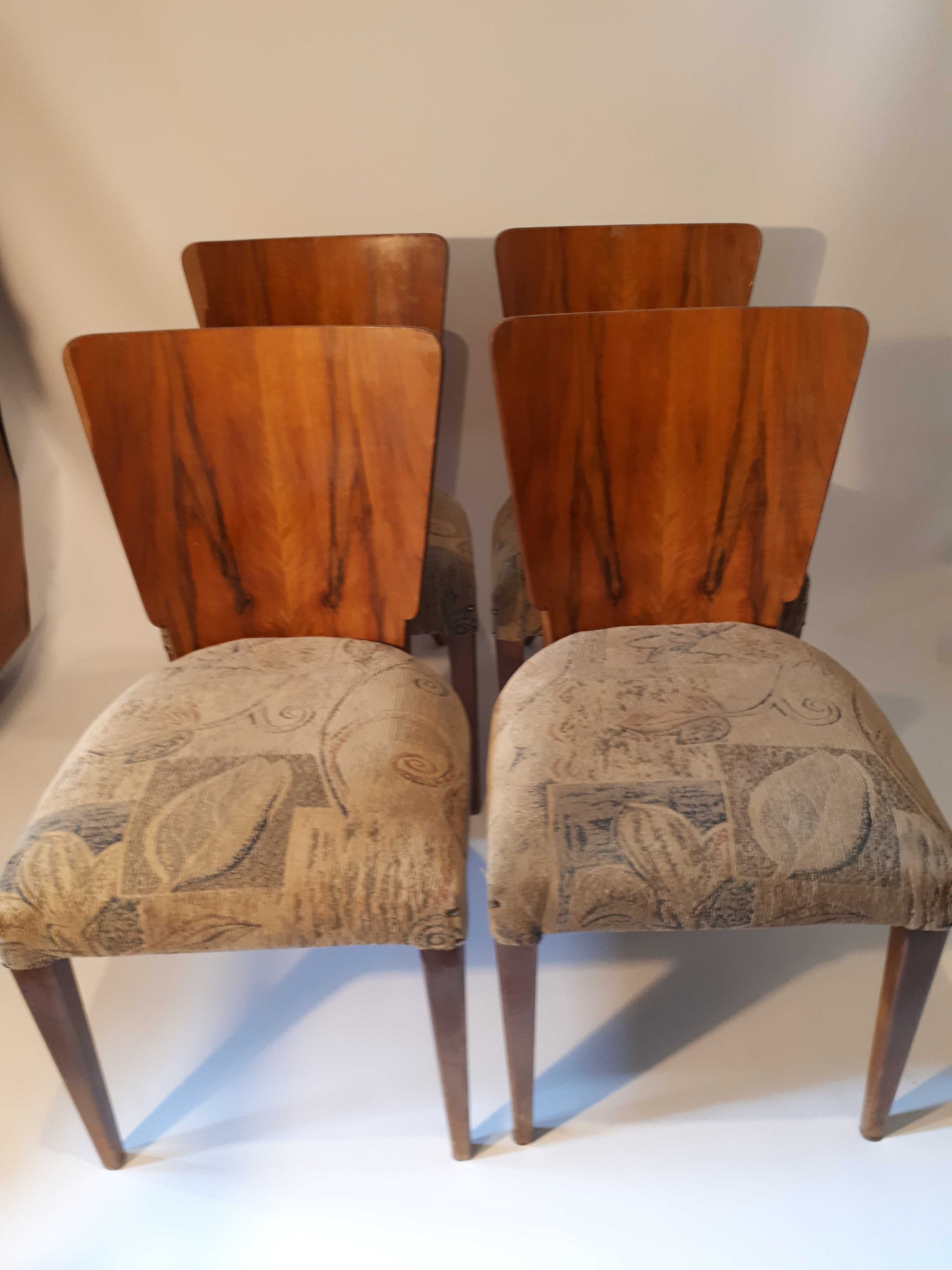 Krzesła Art Deco J.Halabala  4szt