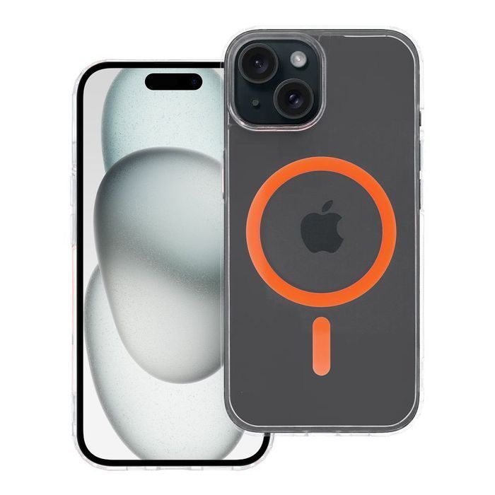 Drop Etui Mag Cover IPHONE 15 pomarańczowe