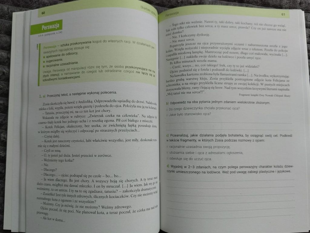 Między nami Język polski 8 Zeszyt ćwiczeń Część 2