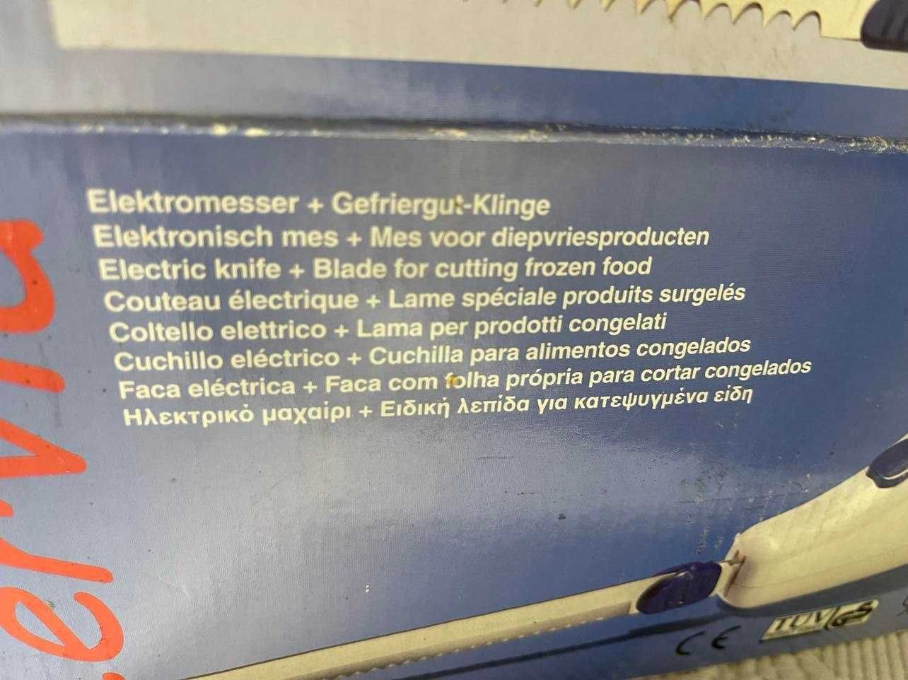 Faca elétrica para pão, carne...