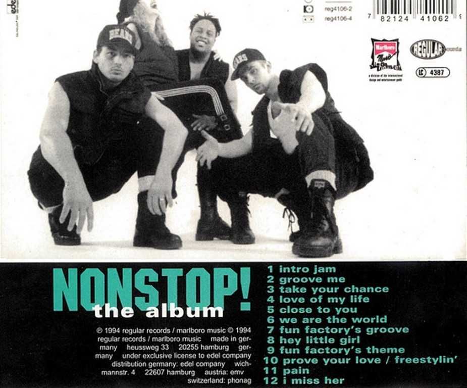 CD Fun Factory ‎– Nonstop! - The Album