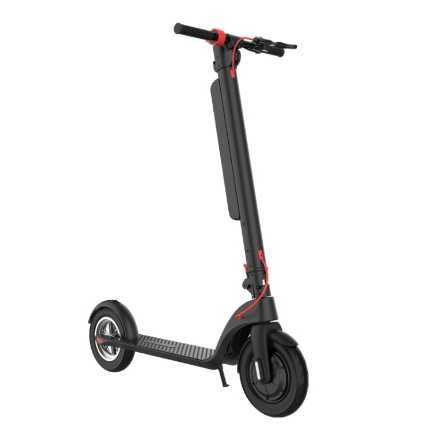 Scooter elétrica dobrável à prova d'água com pneus a vácuo de 10"