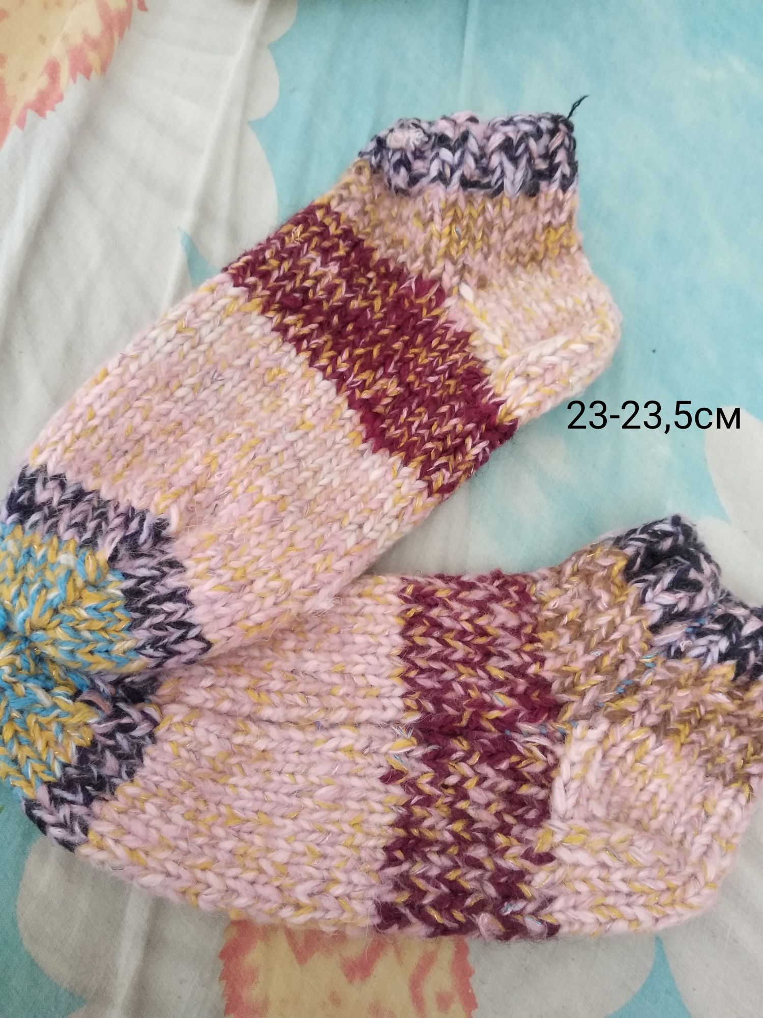 Вязаные носки в наличии разные размеры