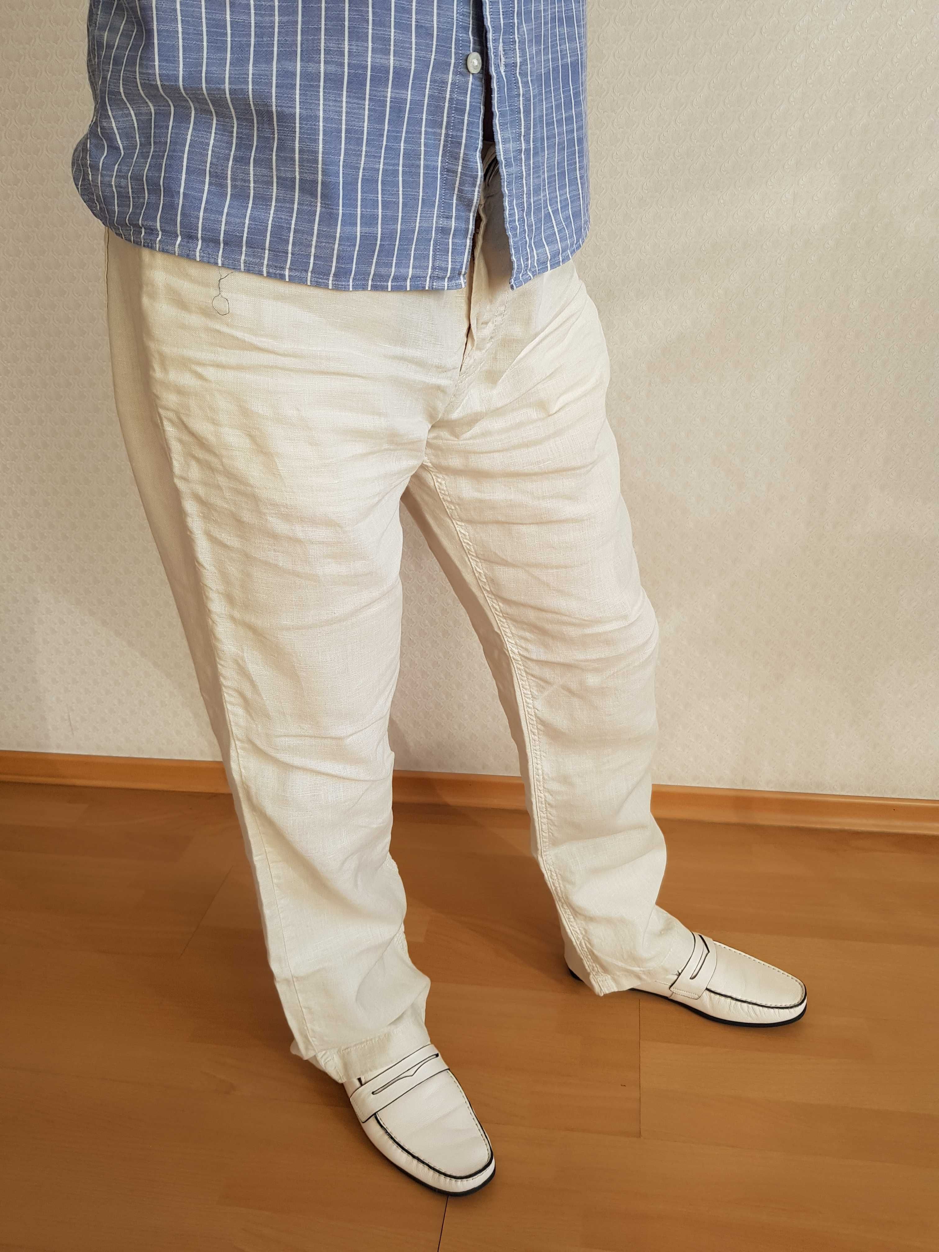 Мужские льняные брюки на лето MADOC Jeans