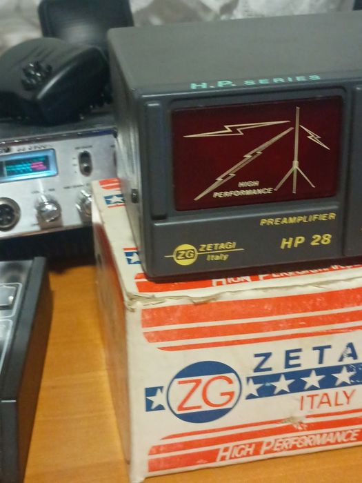 Zetagi HP28 przedwzmacniacze do cb radia wzmacniacz