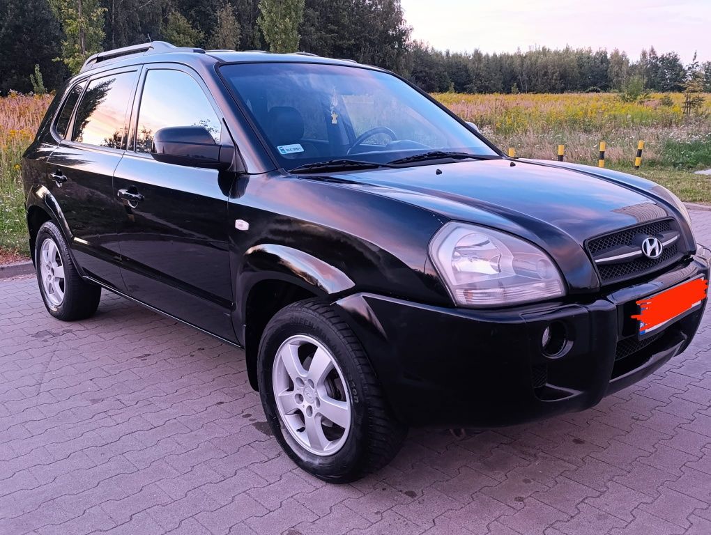 Hyundai Tucson*2007 Rok*2.0 B+G*Skóra*Klima Sprawna*Bez Rdzy*