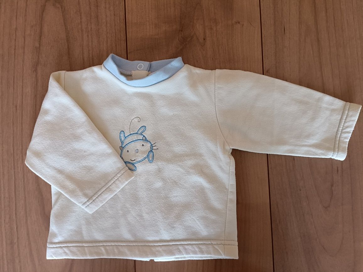 Conjunto Polar: Camisola + Calças - 6 meses